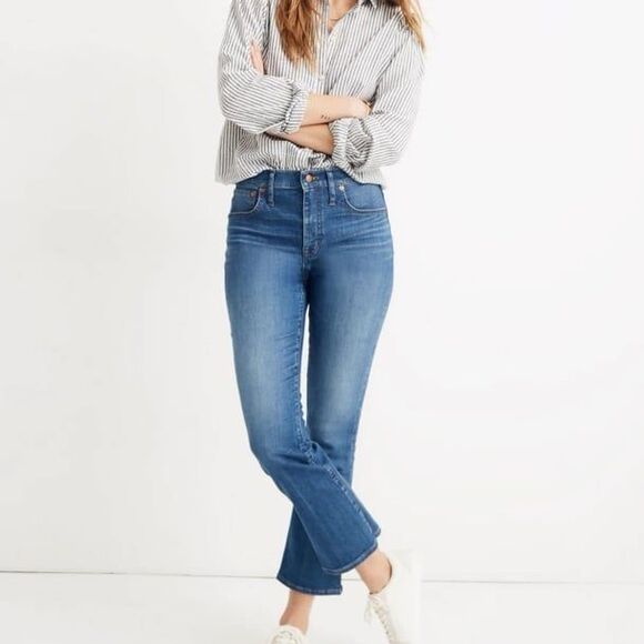 Madewell Denim - Madewell Cali-Demi Jeans in Tierney Wash Eco Edition